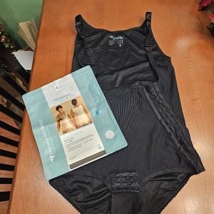 Maidenform Black Shapewear Bodysuit